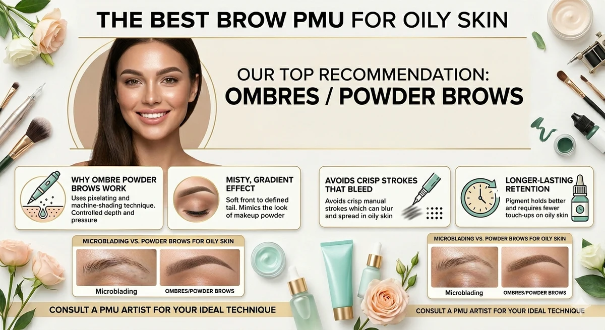 The Best Brow PMU for Oily Skin in Bengaluru